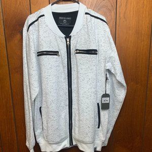 FREE PLANET WHITE JACKET | XL
